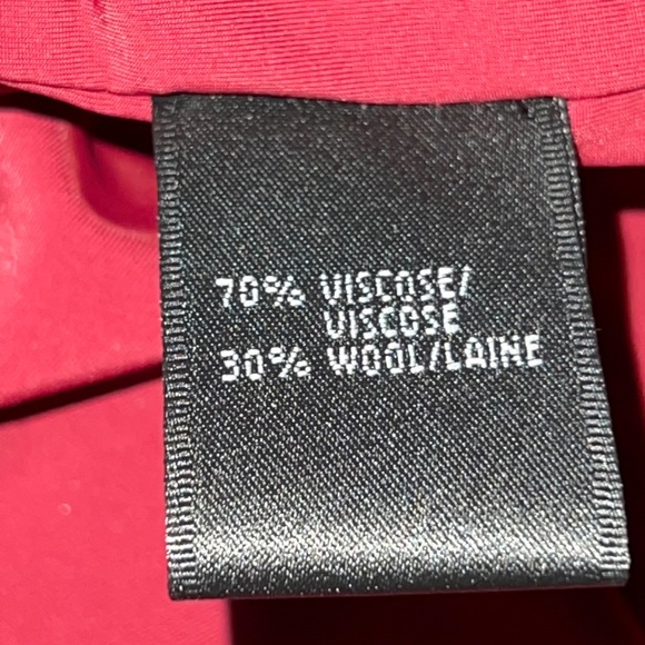 Lafayette 148 New York Dress Asymmetrical Neckline Size 8 Midi Abstract floral - Picture 11 of 16